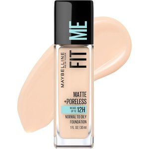 Maybelline New York Fit Me Matte + Poreless Foundation Makeup